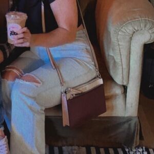 Zara Light Blue Distressed Boyfriend Jeans